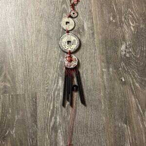 Pier 1 imports Decorative Hanging chime with Coins and Tassels